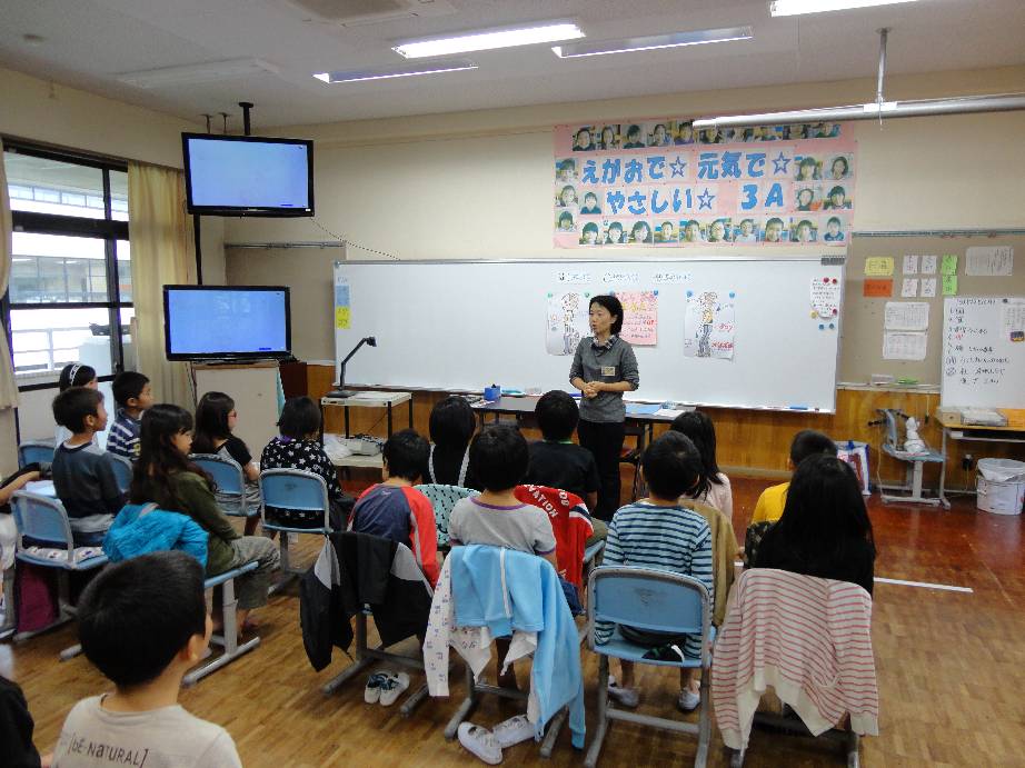 小学校での姿勢教室