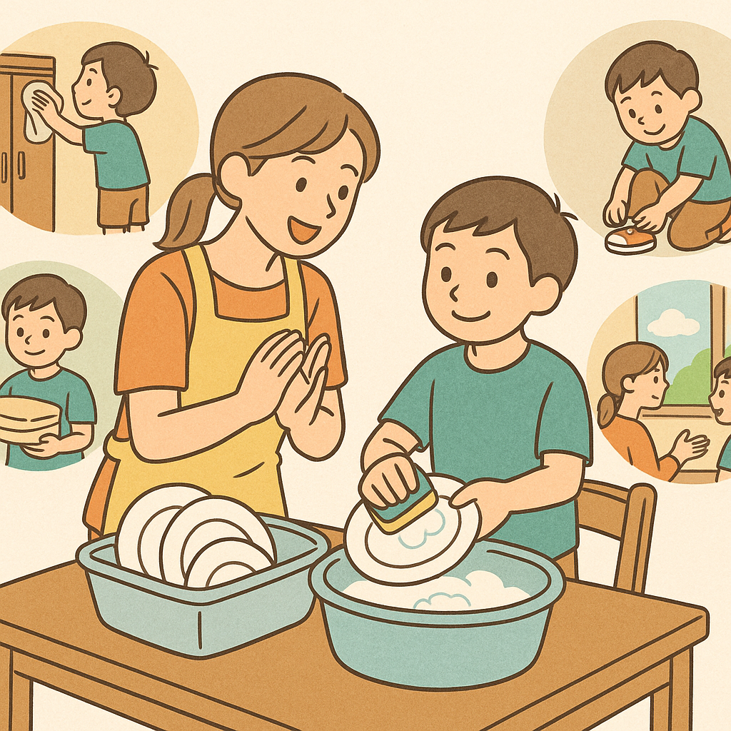 夏休み、お子さんにお手伝いをさせていますか？PART1