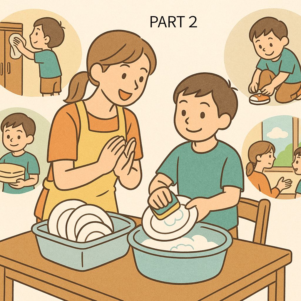 夏休み、お子さんにお手伝いをさせていますか？PART２
