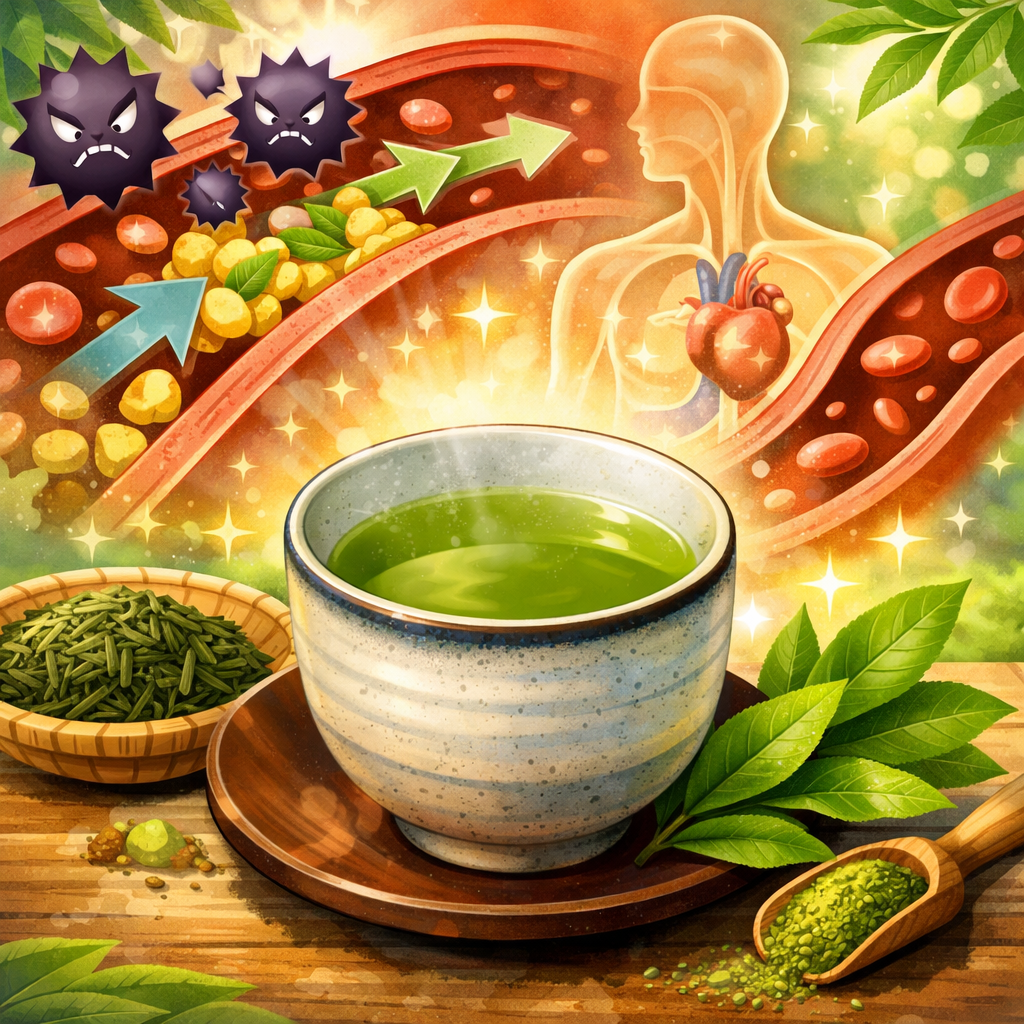 悪玉コレステロールを減らす飲み物