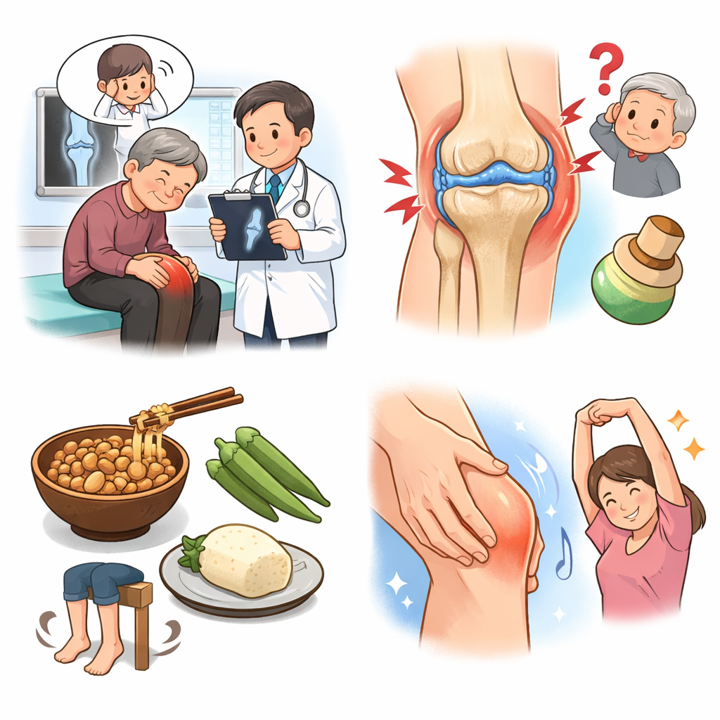 膝の痛みは「歳のせい」なのでしょうか？